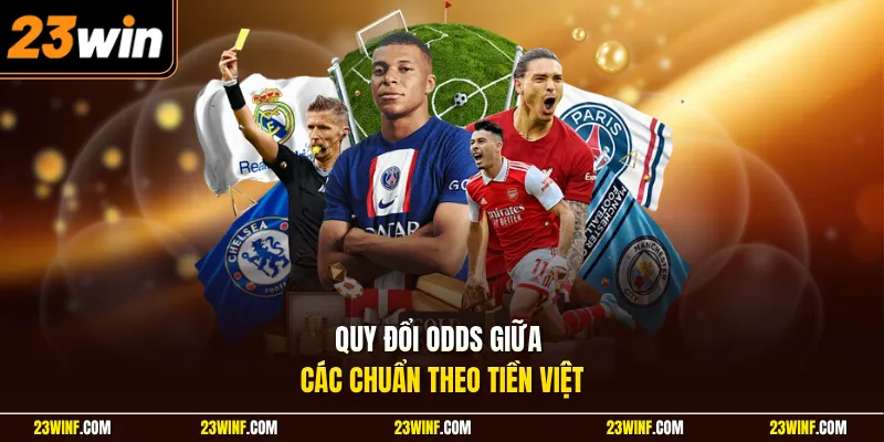 Quy đổi odds giữa các chuẩn theo tiền Việt