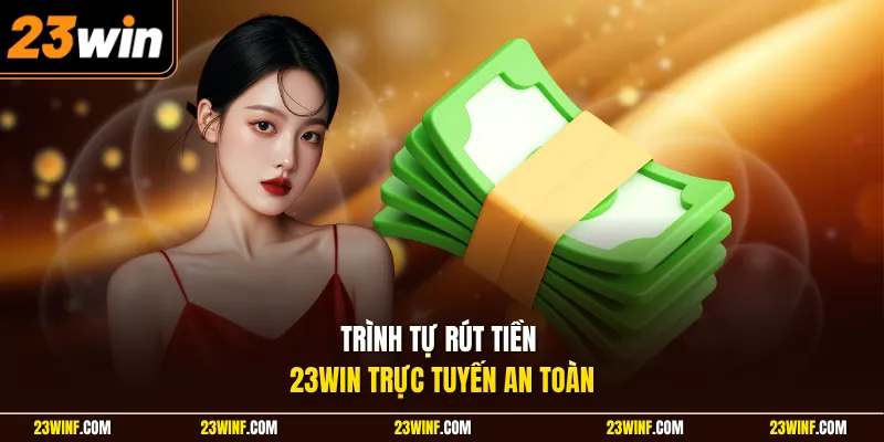 Trình tự rút tiền 23Win trực tuyến an toàn